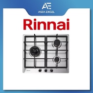 RINNAI RB-63SSV-DL 3 BURNER STAINLESS STEEL BUILT-IN GAS HOB