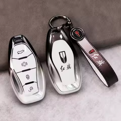 Car Smart Remote Key Case For Hongqi HS5 H5 H6 H9 EH7 HS7 H7 L5 HS3 L9 HQ9 Key Protection Cover Shel