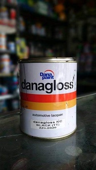 CAT DANAGLOSS BLACK 0020 TT CAT HITAM PEKAT CAT HITAM SOLID CAT HITAM MENGKILAP 1 KG