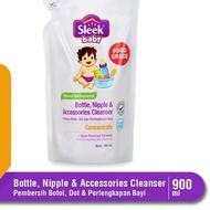 900ml REFILL Sleek Baby Bottle Nipple and Accessories Cleanser Bottle 900ml, lq0.....