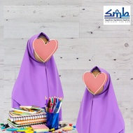 (GL) Tudung Sekolah Dua Lapis Koshibo / Tudung Sekolah 2 Lapis Koshibo Sekolah