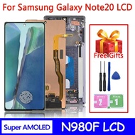 6.7“Super AMOLED Note 20 Display Fingerprint  For Samsung  Note20 5G N980F N981B LCD Touch Screen Di