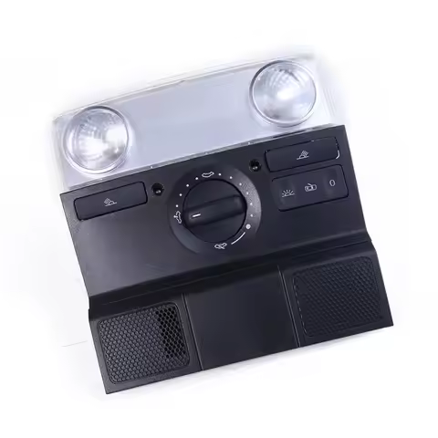 For VW Jetta Golf 5 6 Passat Tiguan Reading Light Sunroof Switch Assembly Black Front Roof Overhead 