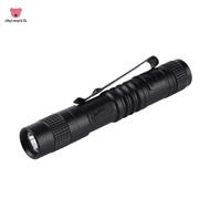 Flashlight pen torch Super Small Mini AAA XPE-R3 LED Lamp Belt Clip Light  with