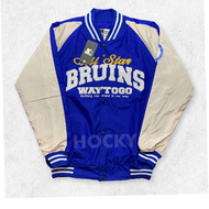 HOCKY -Jaket Varsity Bomber UCLA BRUINS Baseball Pria Wanita Warna Kombinasi Terbaru Premium Distro
