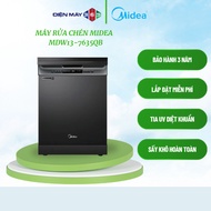 Máy Rửa Chén MIDEA MDW13-7635QB Sấy khô hoàn toàn Bảo hành 36 tháng tại nhà - STM