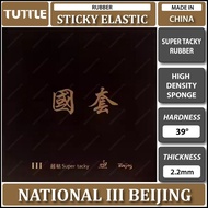 Tuttle National III Beijing Super Tacky Table Tennis Rubber Getah Ping Pong