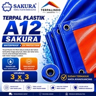 A12 Sakura Plastic Tarpaulin | Size 3x3 meters