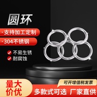 [O Round Ring]Supply304Stainless Steel Decorative Ring O Stainless Steel Round Hoop Ring System S8WU