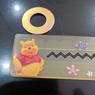 Yellow M12 PlateRing Width 12 x 23 x 1.5 mm