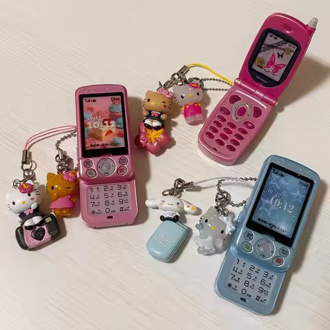 Toys Spirits Original Japan Mini Slide Phone Shape Recorder Gashapon Capsule Simulation Recording Ph