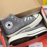 Chuck 70 Chuck 70 High Comfortable Daily High-Top Canvas Shoes Gray Black RLFD