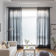 [hot]✕  Black Tulle Sheer Curtains For Room Window Long Curtain Bedroom Door Decoration Voile Organza Drapes