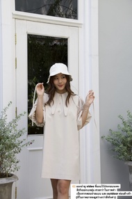 janunstudio - MINI CANELE DRESS 2 สี (มินิเดรสผู้หญิง คานาเล่)