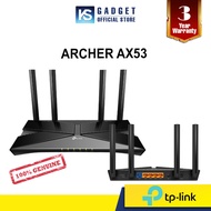 TP-Link Archer AX53 Wifi 6 Router Dual Band Gigabit AX3000 High Power Wireless Router With Homecare
