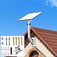 Universal Antenna Mount,12.6" J Pole & Wall-Mounted Heavy Duty Mount Bracket for Outdoor TV Antennas