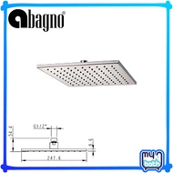 Abagno SQ-0810-BC 250mm Rain shower head
