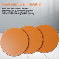 Electric Wood Circular Insulation Disc Electrical Board Orange Red Electric Wood Board Phenolic Lami
