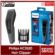 Philips HC3520 Hair Clipper. New Model. 3 Years Warranty. Local SG Stock.