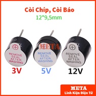 Chip Buzzer, Siren 3v 5v 12v, Pulse Buzzer size 12*9,5mm