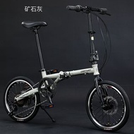 全新16吋摺疊單車高檔摺疊學生通勤自行車摺疊單車