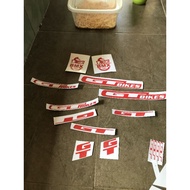 ✅PEHSTICKERS✅stiker basikal set custom