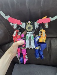 4套（有缺件/甩貼紙）Bandai minipla 機界戰隊全開者 全界王 /痛快王 / 全開獸王 /全力全界王