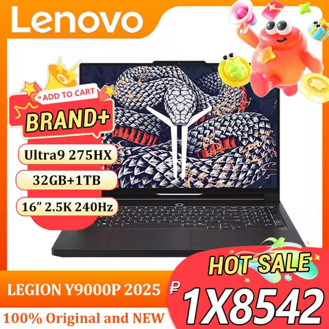 Lenovo LEGION Y9000P 2025 Ultra 9 275HX RTX 5060/RTX 5070 8G 32GB 1TB 16inch 2.5K 240Hz Game