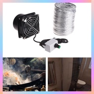 Bang USB Exhaust Fan Duct Air Ventilation Blower Window Extractor Toilet Kitchen Industrial Fan Adjustable Speed