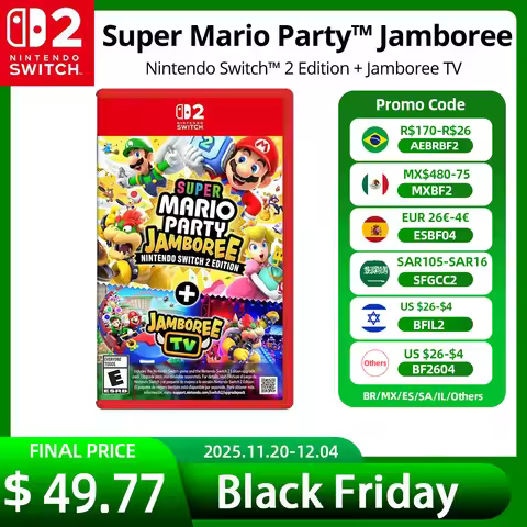 Nintendo Switch 2 Game Deals - Super Mario Party Jamboree – Nintendo Switch 2 Edition + Jamboree TV 