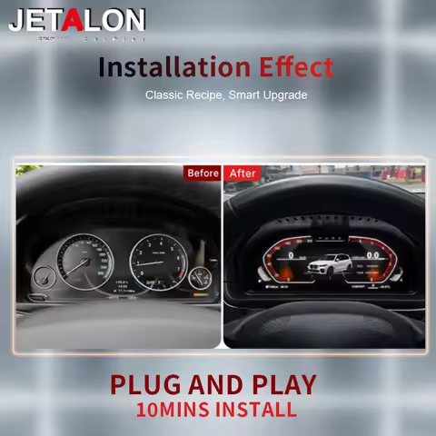 LCD Digital Cluster Virtual Cockpit Speed Meter For BMW 5 series F10/5 series GT F07/6 series F26 F1