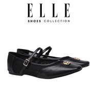 Elle Inaya Comfy Fit Footbed Microfiber Leather Flats