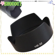 SHOUOUI Lens Hood, Black HB-32 67mm Anti-Glare Cover, Replacement ABS Protective Shield for Nikon D9