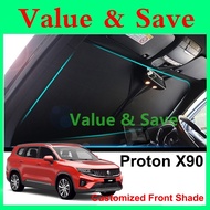 Car Front Windshield Sunshade Proton X90 X70 X50 Custom Fit Car Window Sunshade Customized Front Sun