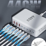New440W Gallium Nitride PD Charger 6C2A Multi-functional Charger8Desktop Charger Hot Sale Desktop Ch