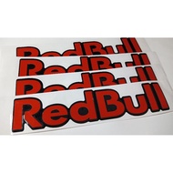 Redbull Shock Motorcycle Sticker Or Reflective Body On
