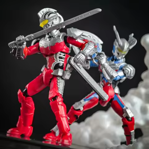 Blokees Genuine Ultraman: Rising Galaxy Version S01 GVS01 Blind Box SUIT Ver7 Ace Zoffy Bemlar Adad 