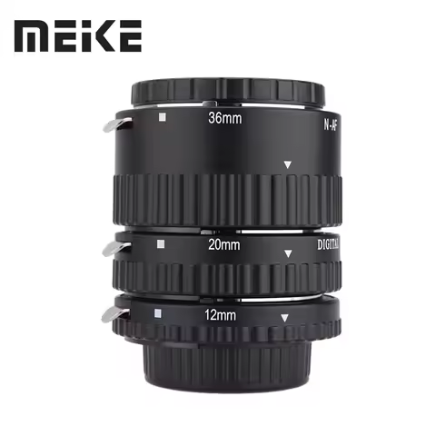 Meike Auto Focus Macro Extension Tube Set Ring N-AF1-B for Nikon D7100 D7200 D7000 D5200 D5300 D3100