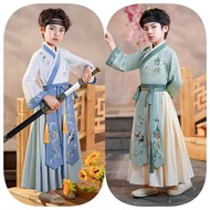 Children Children's Ancient Costume Hanfu Chinese Style Costume Chinese Style Book Children's Perfor