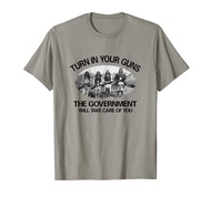 Native American. 2nd Amendment T-shirt "Turn in Your Guns...