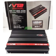 V12 CAR AMPLIFIER 100%ORIGINAL NV-17-805-4400 4/3/2 CHANNEL