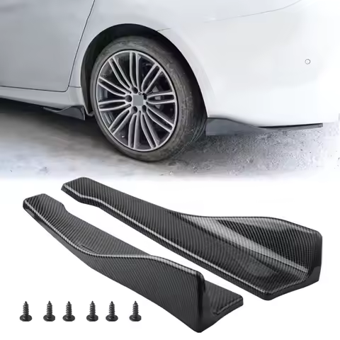 48CM Side Skirt For Car BMW E90 E46 F20 F30 E39 G20 Accessories Universal Extension Protector Rear B