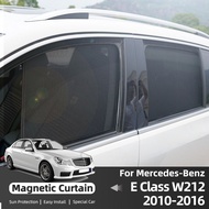 Car Windshield Sunshade For Mercedes Benz E Class W212 2010-2016 Car Sunshade Side Window Frame Curt