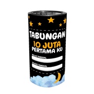 Target Piggy Bank Plastic Material Wishlist Piggy Bank Daily Savings PERMANENT and OPEN CLOSE (Size 