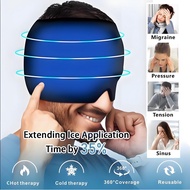 Tension Headache Relief Cap Migraine Relief Cap Gel Reusable Headache Relief Hat Cooling Migraine Ca