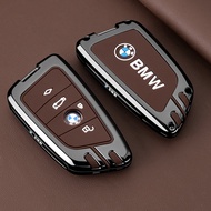 เคสกุญแจรถยนต์โลหะสำหรับ BMW