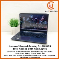 LENOVO IDEAPAD GAMING 3 15IMH05 INTEL CORE I5-10300H 16GB RAM 512GB NVME SSD GTX1650TI USED LAPTOP R