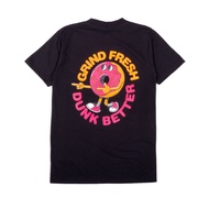 LZ DAILY GRIND DUNK & GRIND TSHIRT BLACK