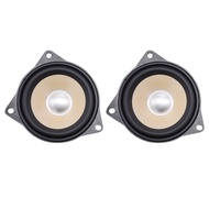 FHJIK 4นิ้ว Fornt Speaker Jarak Menengah ประตูหลังสำหรับ BMW F10 F11 E90 E91สเตอริโอลำโพงความถี่6513