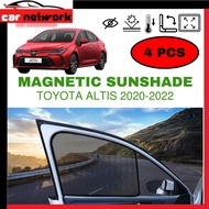 Toyota Altis 2020-2022 Oem Magnetic Sunshade (4PCS)